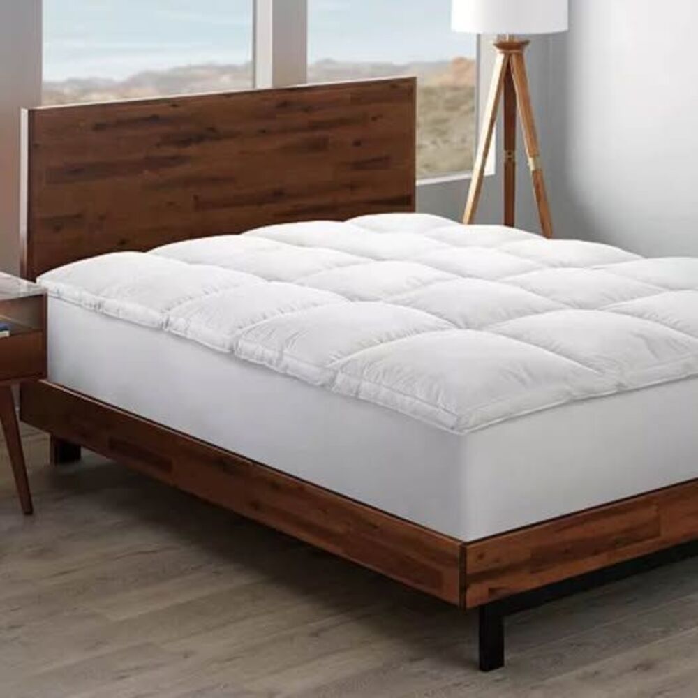 Plush Down/Feather FULL Bed Topper Ella Jayne New